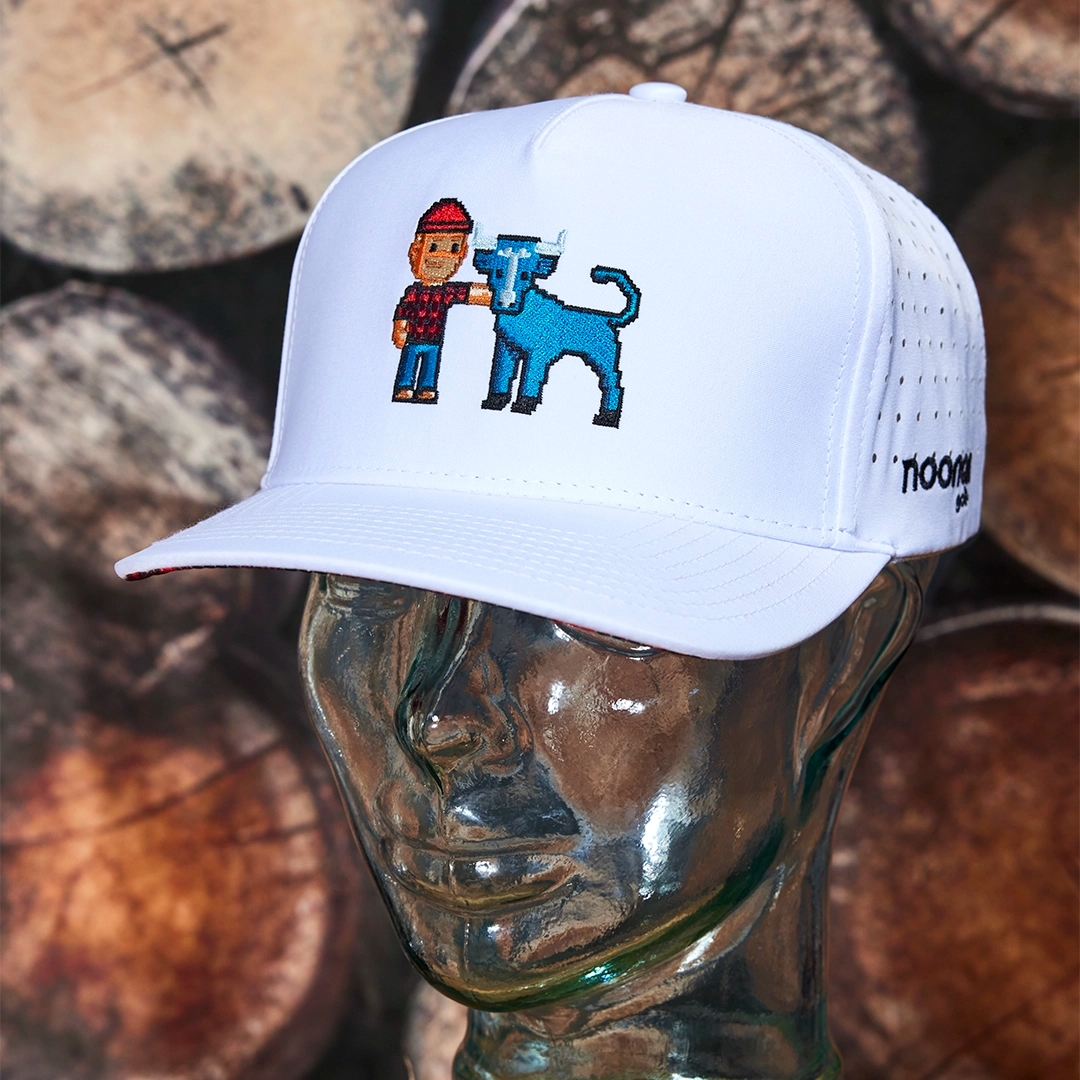 <h2>Big Paul Energy</h2> <p>White Snapback Hat</p> - Noonan Golf Co
