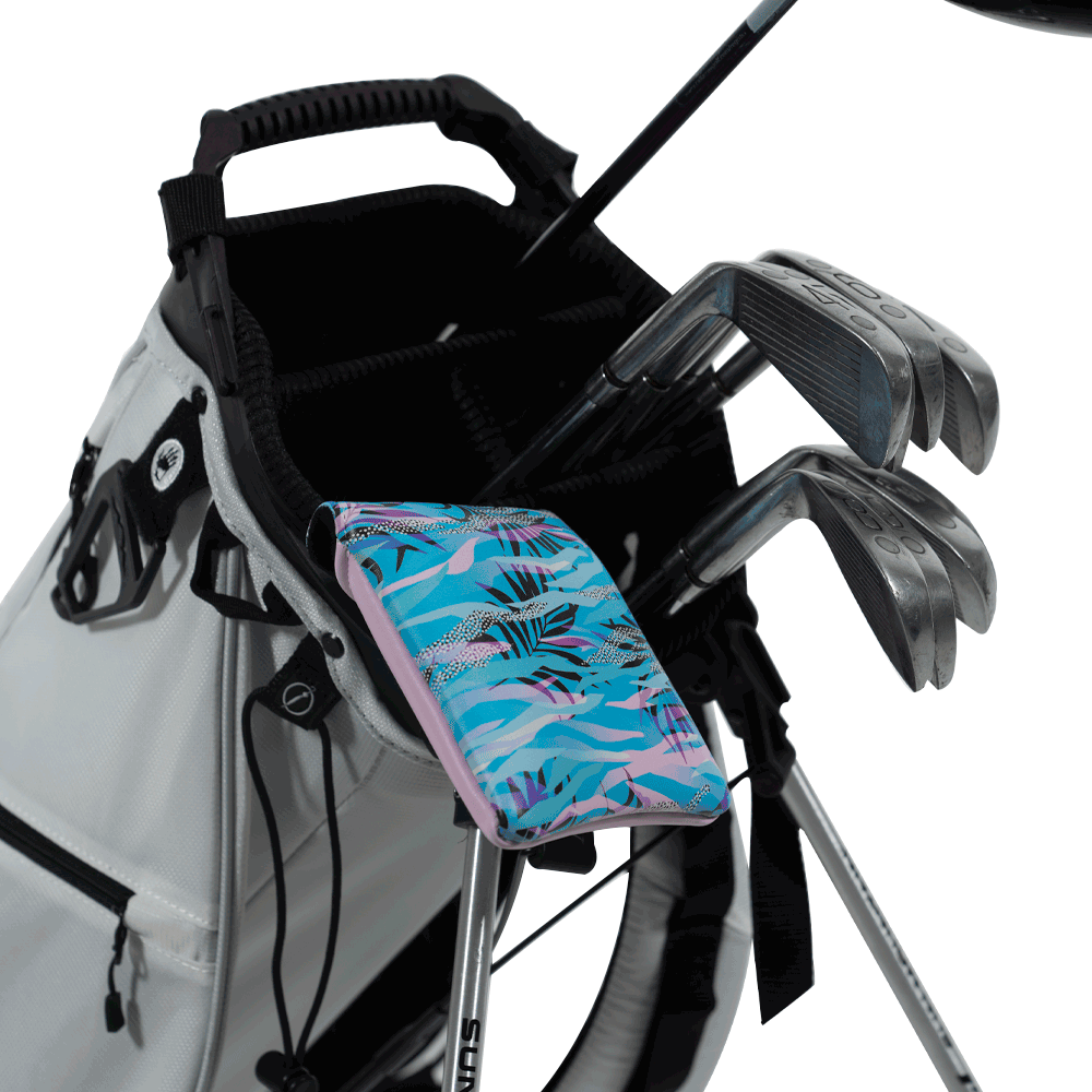 <h2>Trendy Tropical</h2> <p>Mallet Putter Cover</p> - Noonan Golf Co